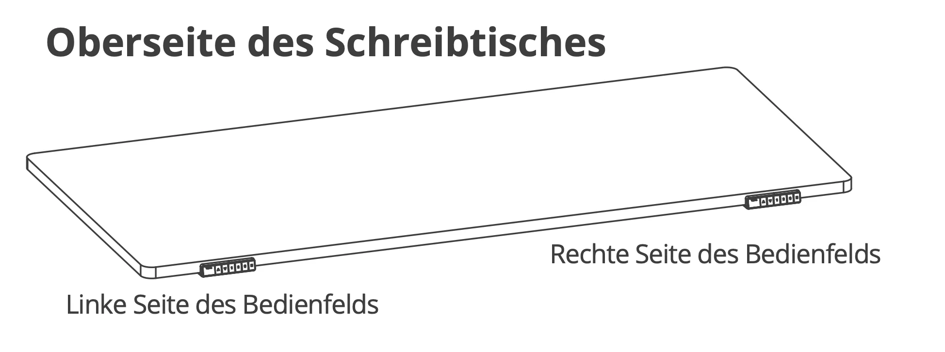 V0.6 Schreibtisch – Hellwalnuss – 180 × 80 × 2.5 (für Ihre vorherige Bestellung) - Image 2