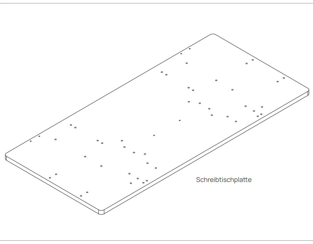 V0.7 Schreibtisch – Massivholz_Kirschholz – 160 × 80 × 2,8 (für Ihre vorherige Bestellung)