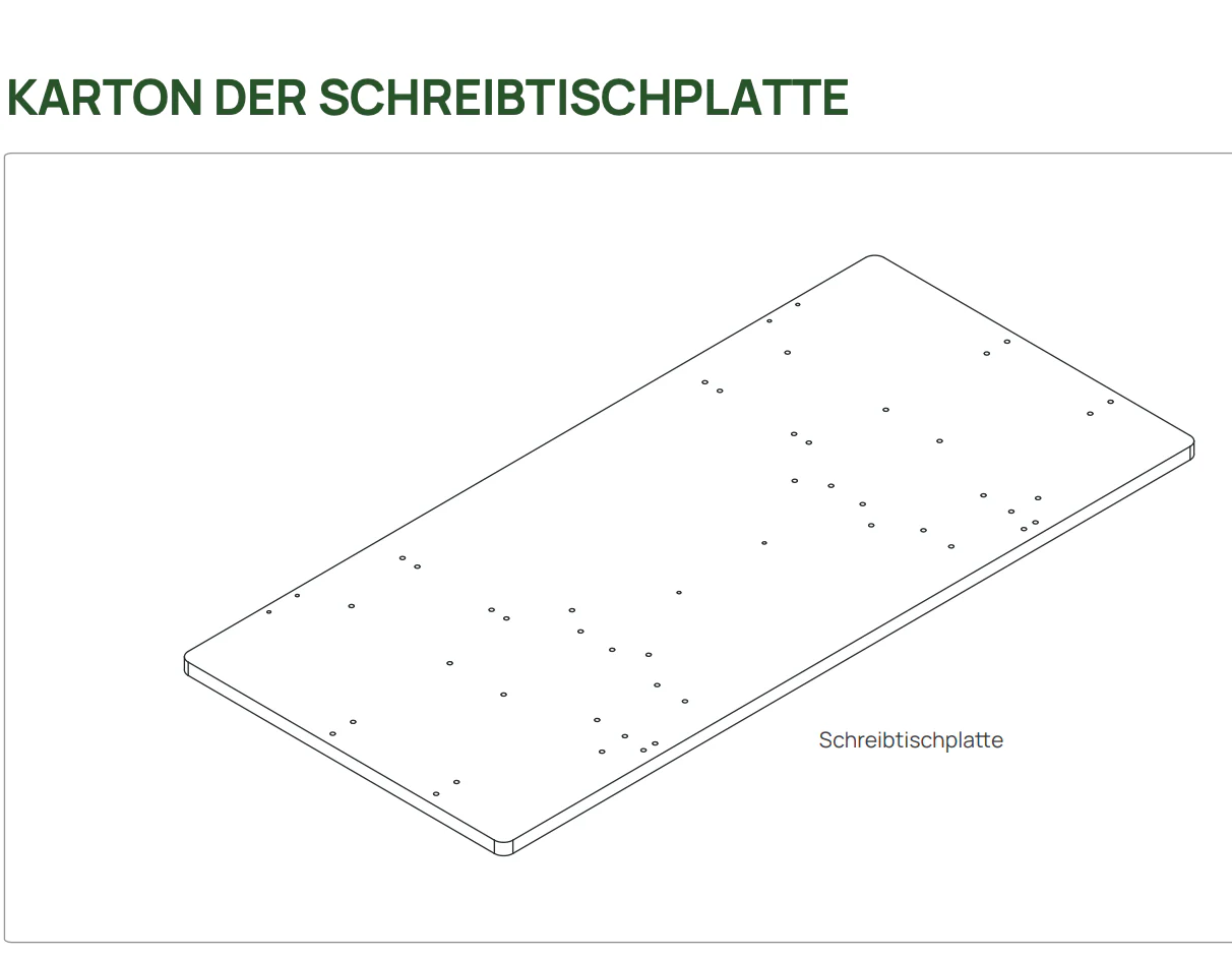 V0.7 Tischplatte – Helles Walnussholz – 140×80×2,5 (für Ihre vorherige Bestellung)