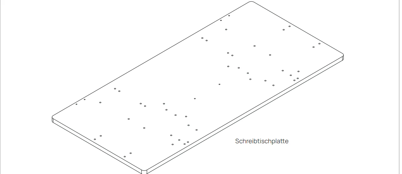 V0.7 Tischplatte – Helles Walnussholz – 140×80×2,5 (für Ihre vorherige Bestellung) - Image 2