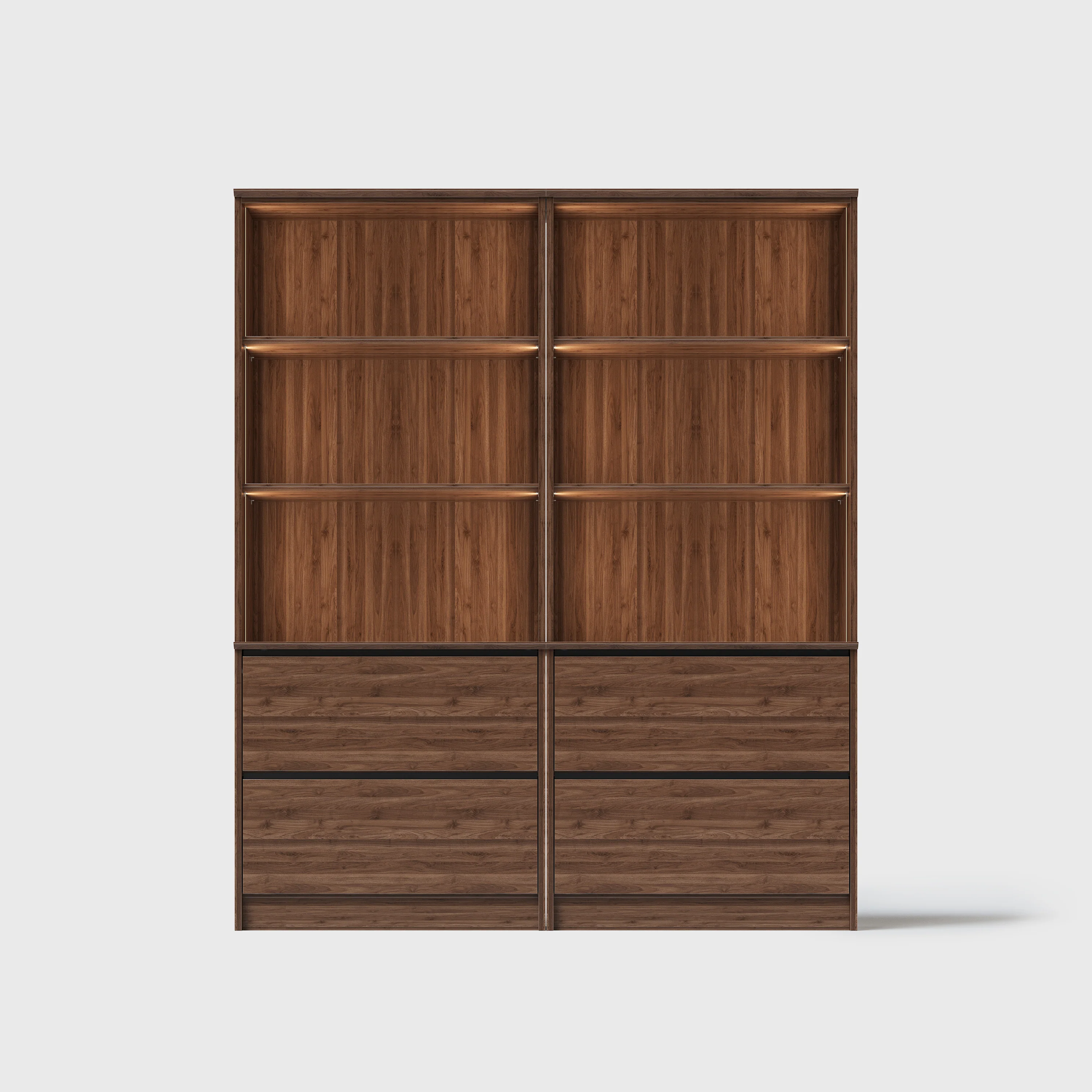 Vernal Modulares Bücherregal-Set