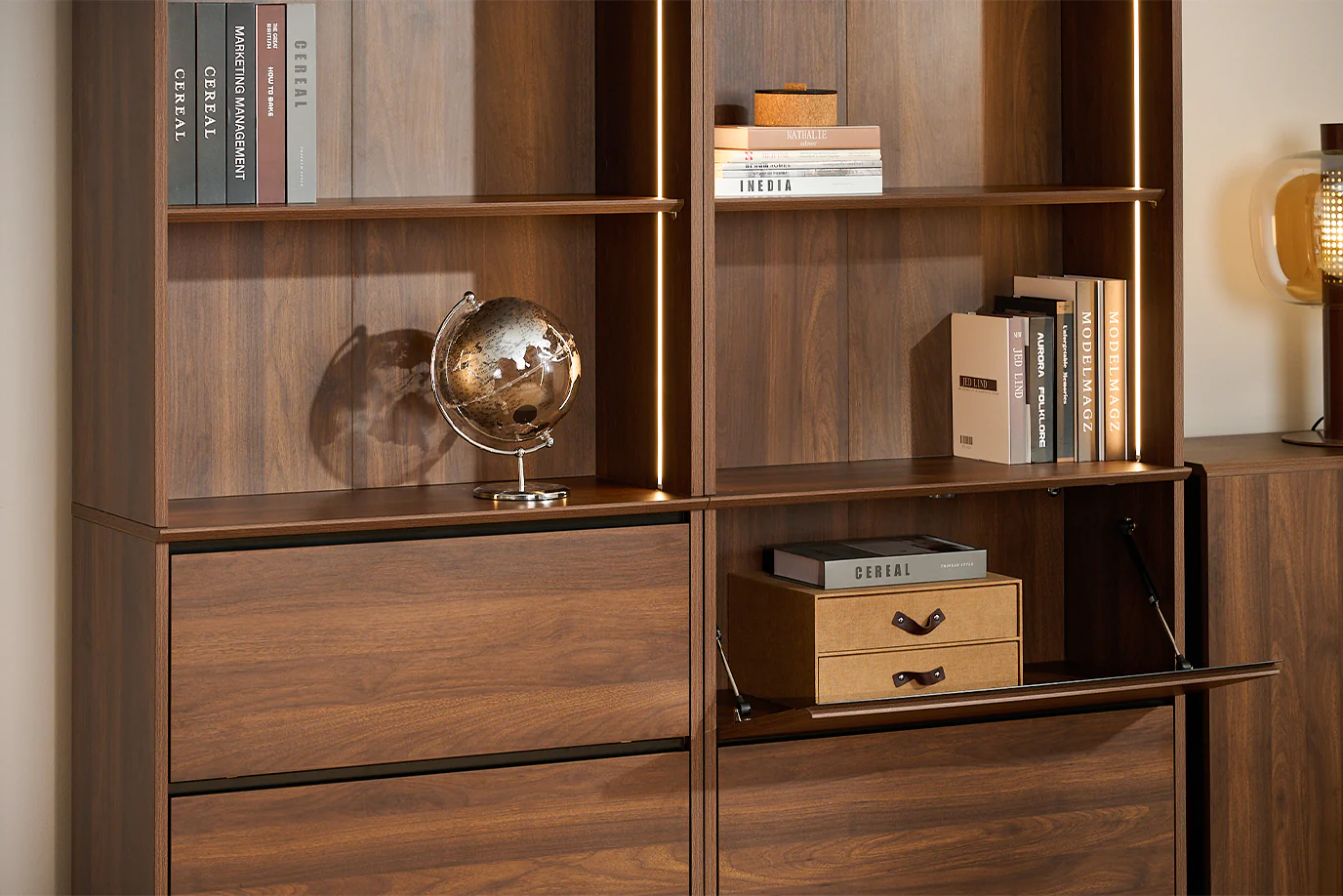 Vernal Modulares Bücherregal-Set - Image 4