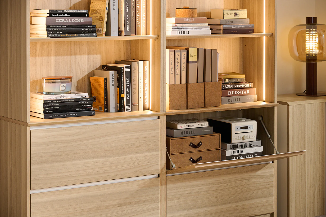 Vernal Modulares Bücherregal-Set - Image 8